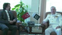 Naval Chief meets Turkish Ambassador to Pakistan