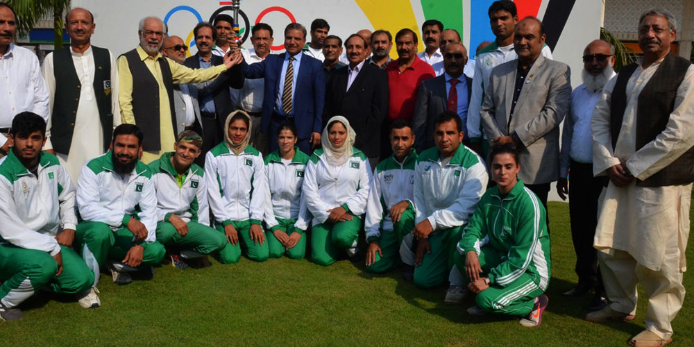 WAPDA receives 33rd National Games 2019 torch