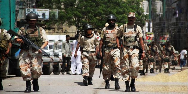 Karachi: 22 suspects arrested in Rangers’ operation
