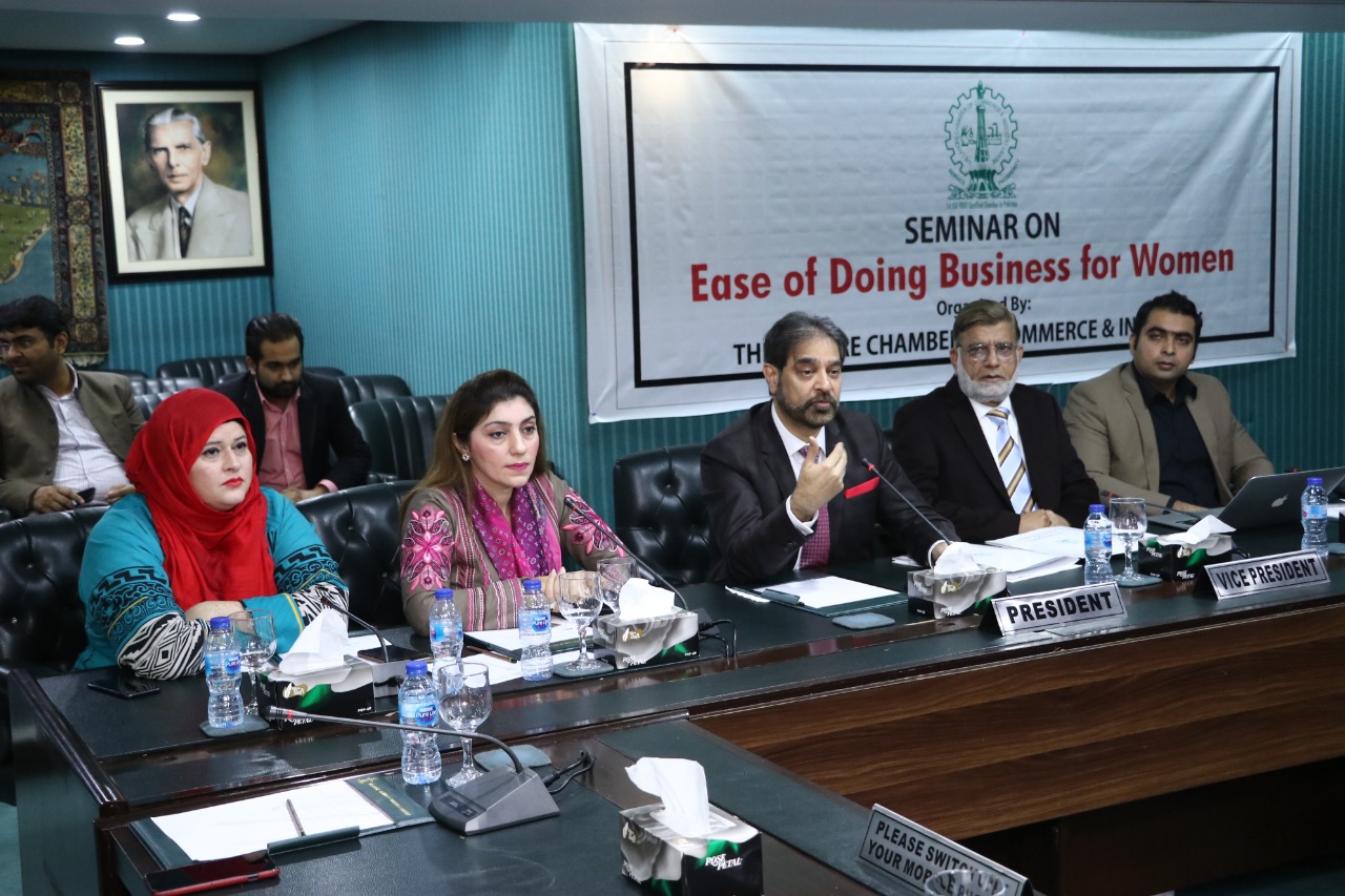 seminar on “Ease of Doing Business for Women” at LCCI