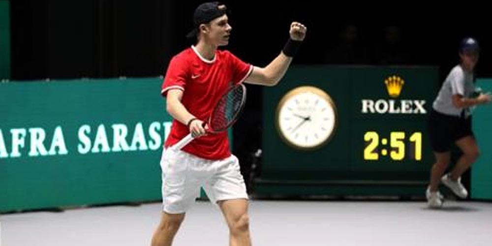 Russia beats Croatia in Davis Cup finals