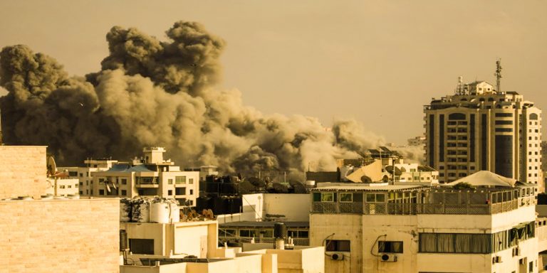 Gaza occupied Israeli militants killed 10 Palestinians in an airstrike