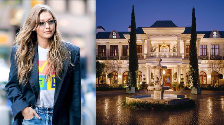 Gigi Hadid’s lavish mansion