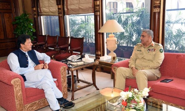 PM Imran Khan calls on COAS