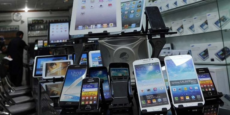 Mobile phones commercial imports shoot up by 110%