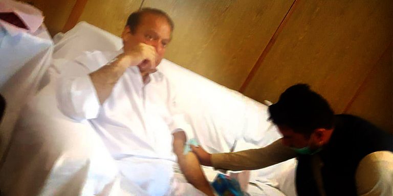 Nawaz Sharif’s health is improving, says Dr. Adnan
