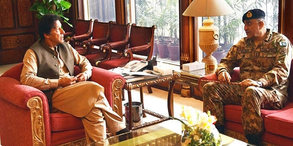 Army Chief calls on PM Imran