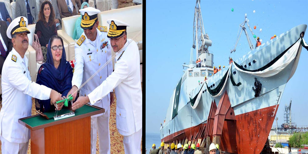 Pakistan Navy launches Fast Attack Craft (Missile)-4 Navy warship