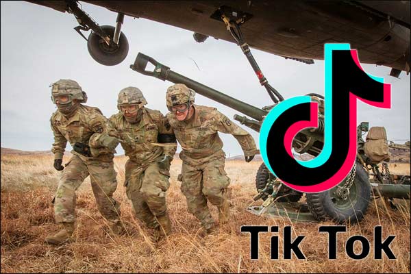 U.S. precludes its troops from using Tik-Tok