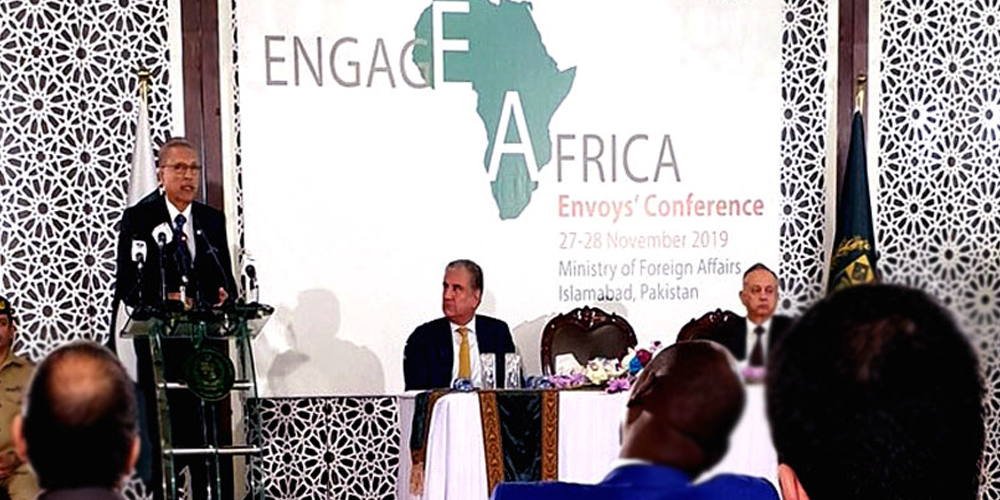 President emphasizes strong collaboration between Pak and African region