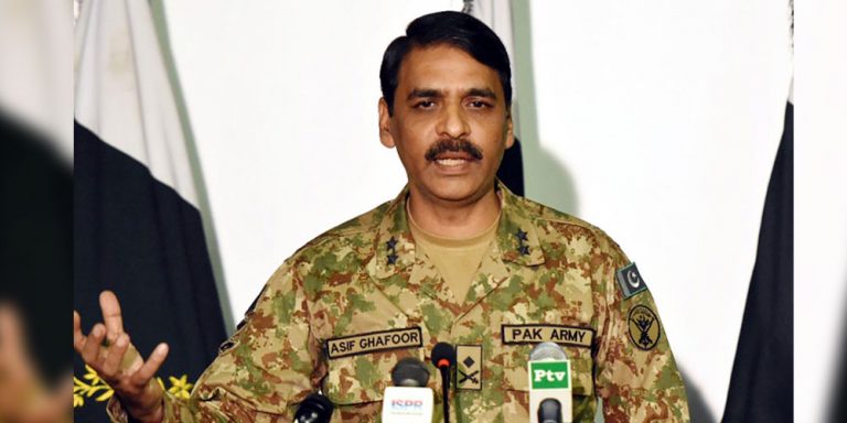 The army has no role in the Political Rally, DG ISPR