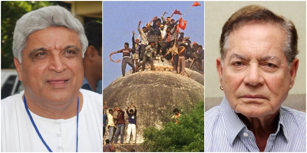 Indian Muslim Film fraternity opposes reconstruction of Babri Mosque