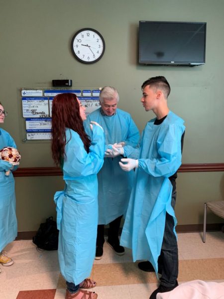 American Couple get married in Hospital