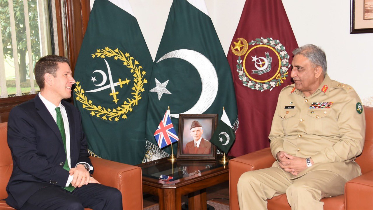 British High Commissioner to Pakistan calls on COAS