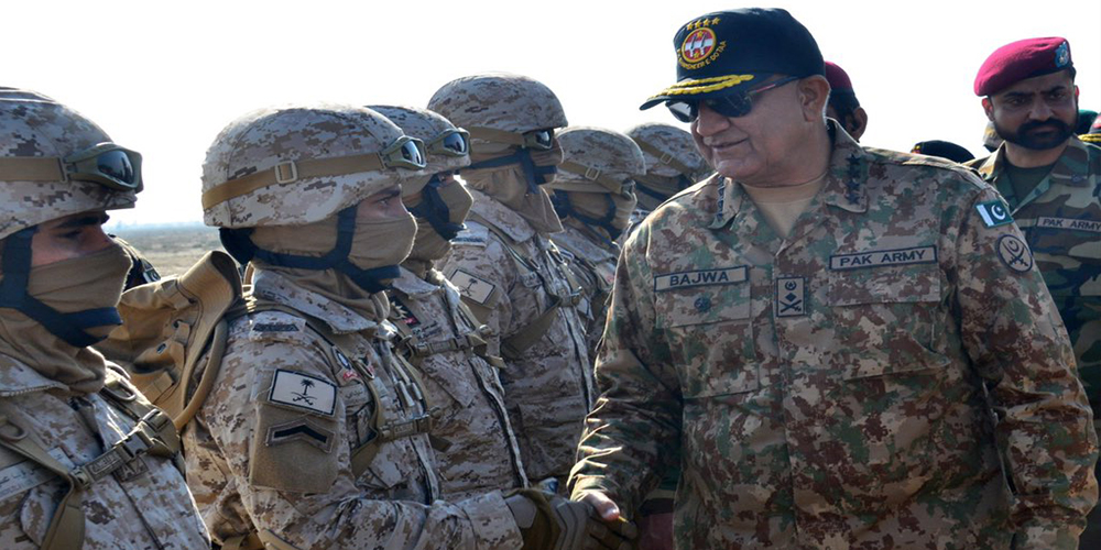 COAS visited strike corps to witness training exercise