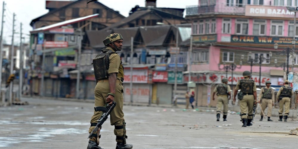 Indian troops martyred 9 Kashmiris