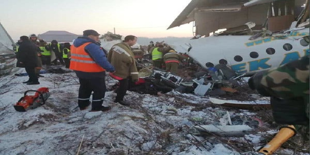 14 died due to plane crash in Kazakhstan