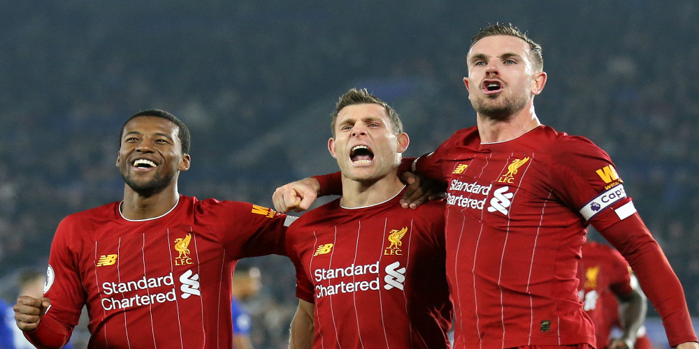 Liverpool defeats Leicester with 4-0