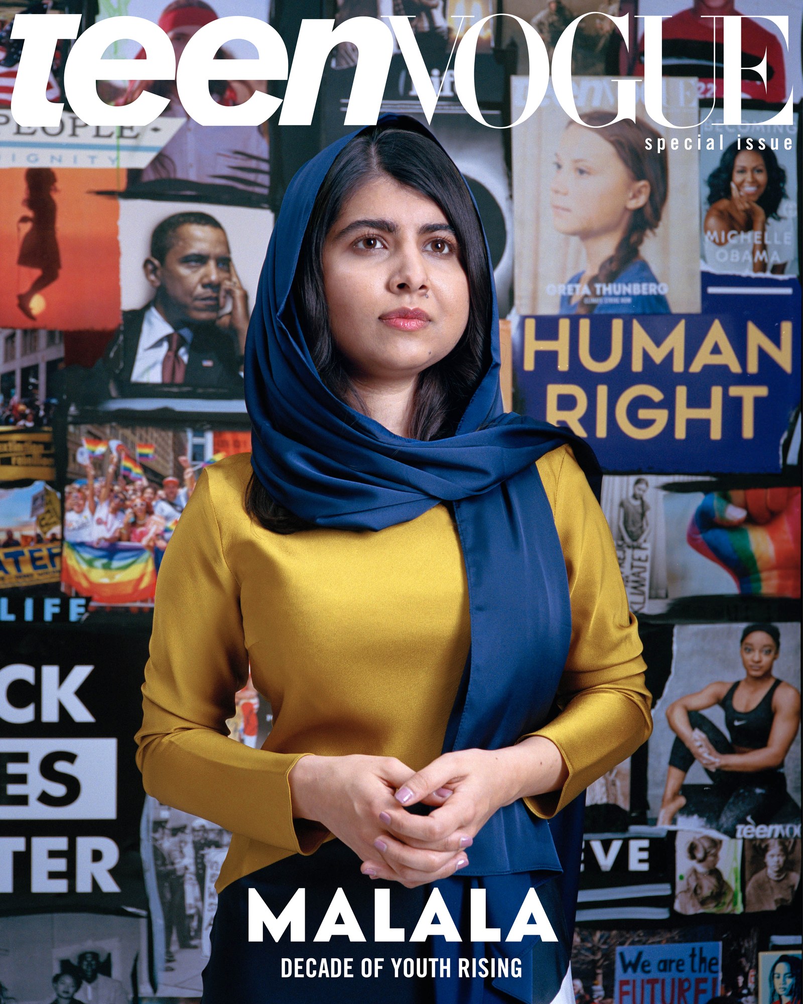 Malala becomes the face of Teen Vogue’s final cover of the decade