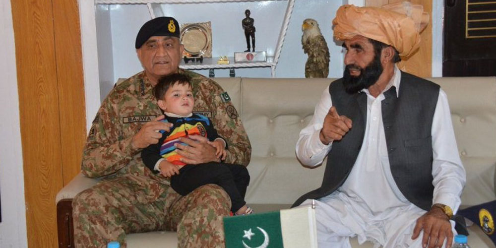 COAS reiterates provision of justice on Naqeebullah’s father demise