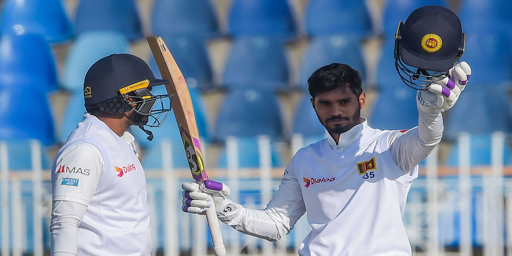 Sri Lanka Declares at 308 in weather hit match against Pakistan