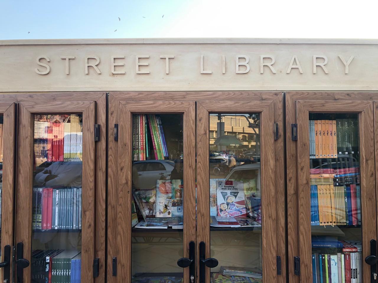 Pakistan’s first street library inaugurated in Karachi on QeA’s birthday
