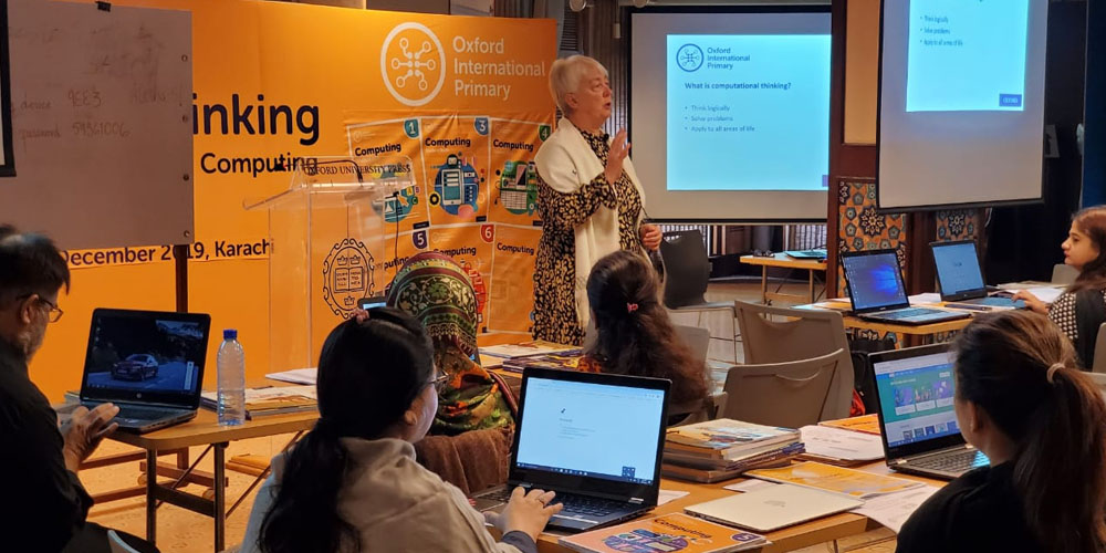 Oxford organizes training and development for teachers