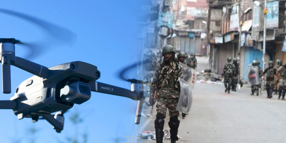 Indian police use drones to monitor anti-India demos in IOK