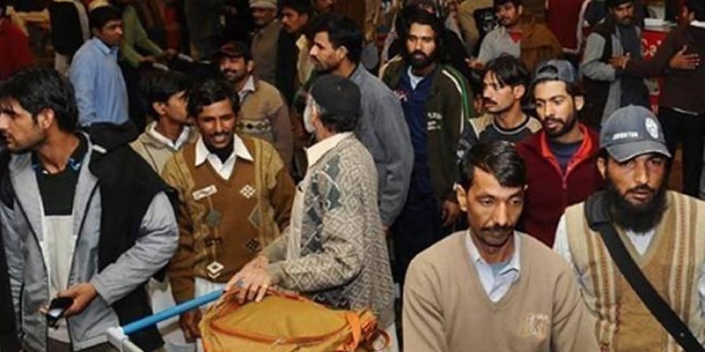 Pakistanis deported from Saudi Arabia