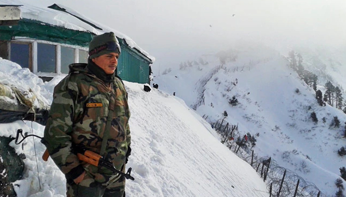 Indian Soldier Slips in Snow on Border and Lands in Pakistan