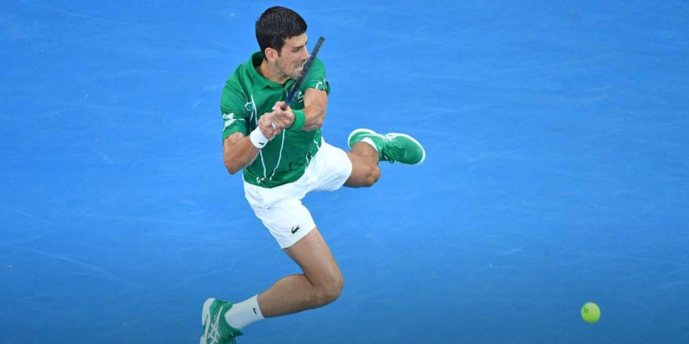 Brilliant Djokovic one step away to win Australian Open