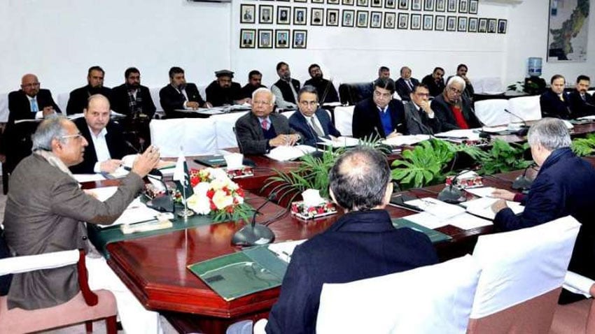 Finance Advisor Abdul Hafeez chaired meeting of ECC