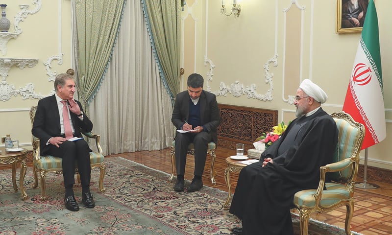 FM meets Hassan Rouhani