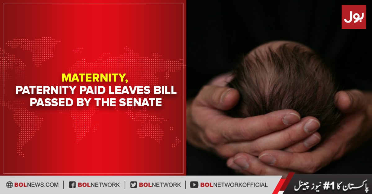 Maternity, Paternity paid leaves bill passed by the Senate