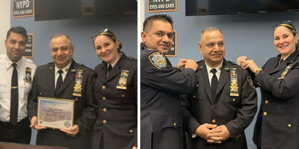 First Pakistani to head New York police’s volunteer force