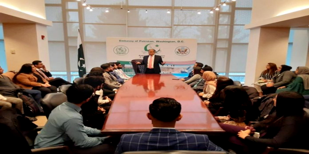 Pakistan’s Ambassador Asad Majeed Khan highlights Indian atrocities in Kashmir
