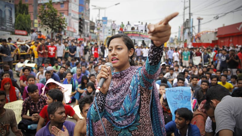Protest in Bangladesh