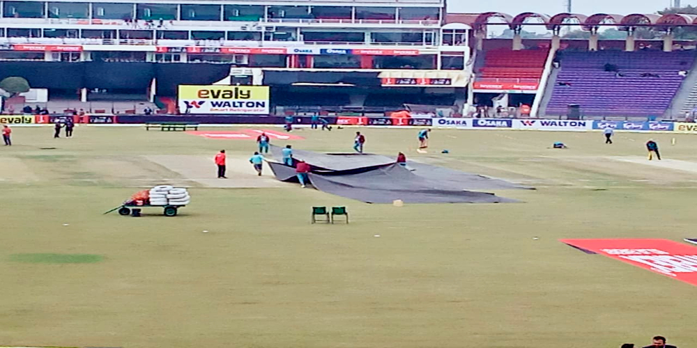 Pak Vs Ban T20I-Match delayed due to rain