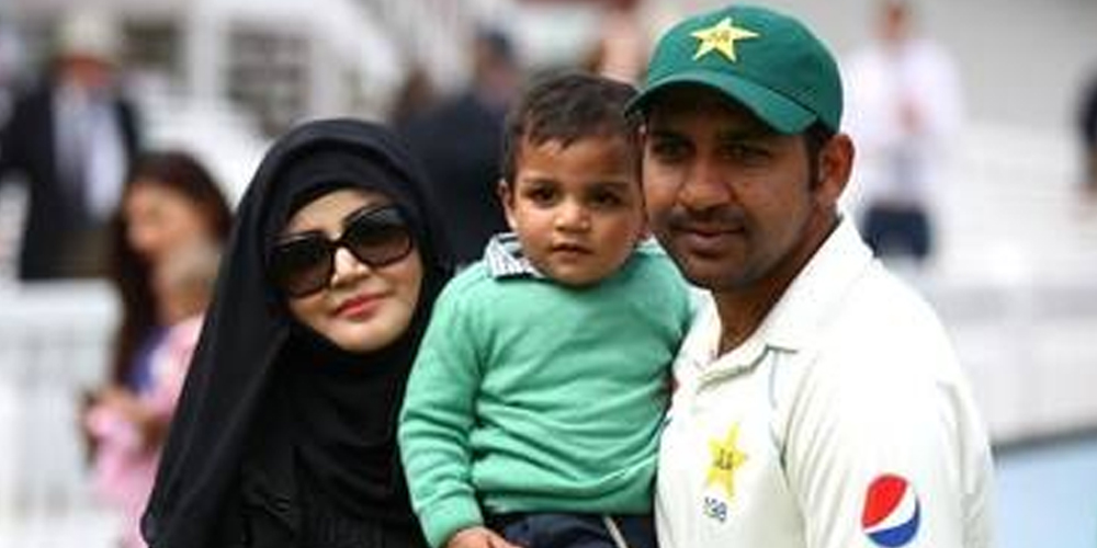 Former skipper Sarfaraz Ahmed blessed with a baby girl