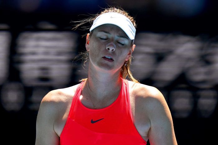 Sharapova uncertain over Australian Open return after defeat in first-round