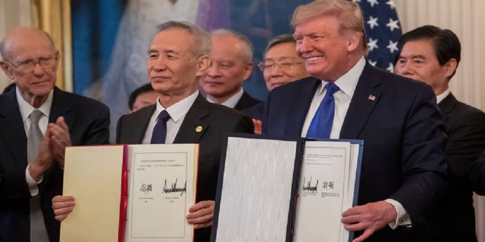 US and China sign trade agreement