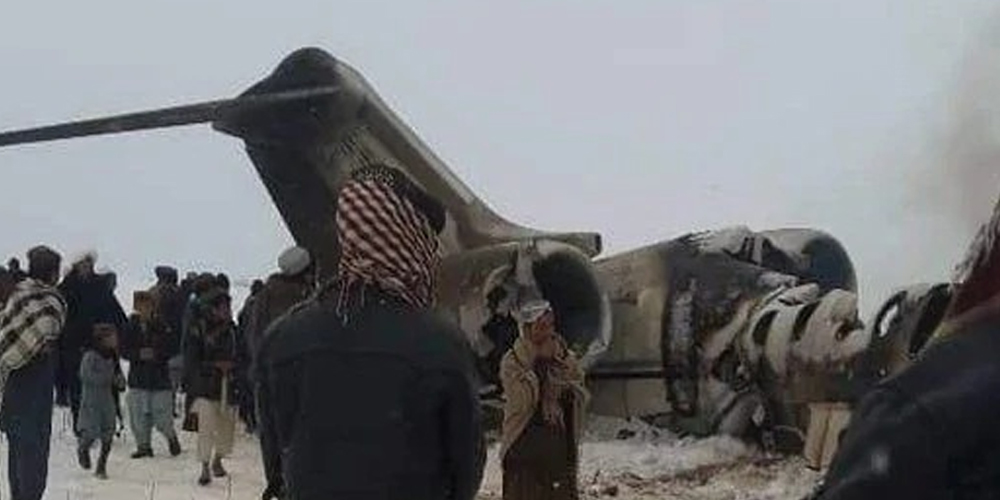 US jet crashes in Taliban territory in Afghanistan