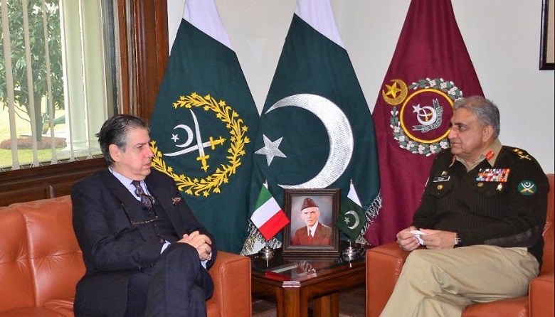 coas with Italian ambassador