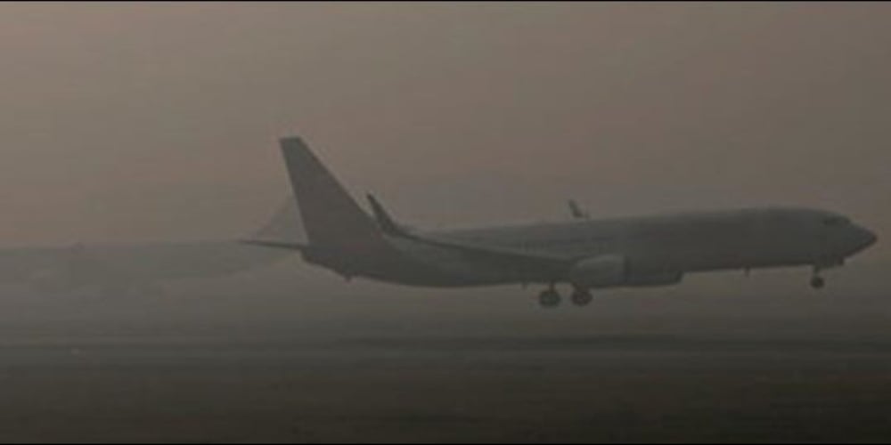 Dense fog affects flight operations at Lahore airport