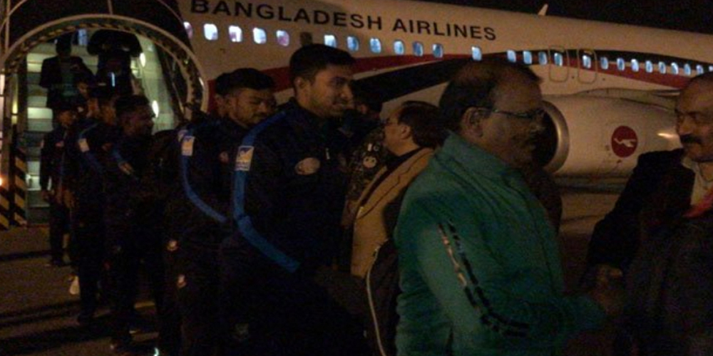 Bangladesh cricket team arrives Lahore amid tight security