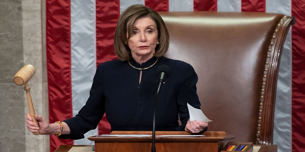House sent Trump impeachment case to Senate