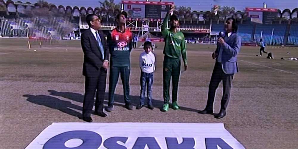 Bangladesh won the toss and decided to bat first in the second T20 match.