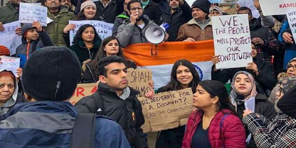 Indian-Americans held protests at 30 US cities on Republic Day