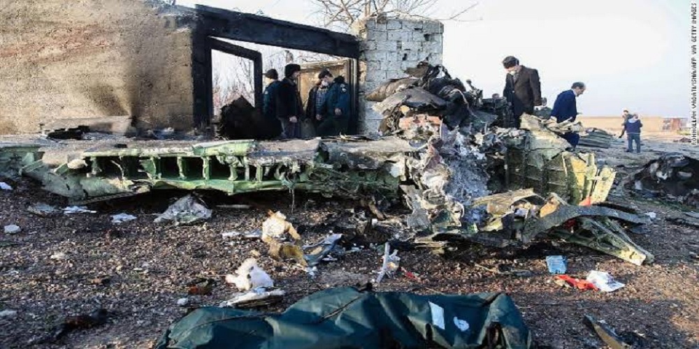 Ukrainian plane crash-Person arrested for making footage