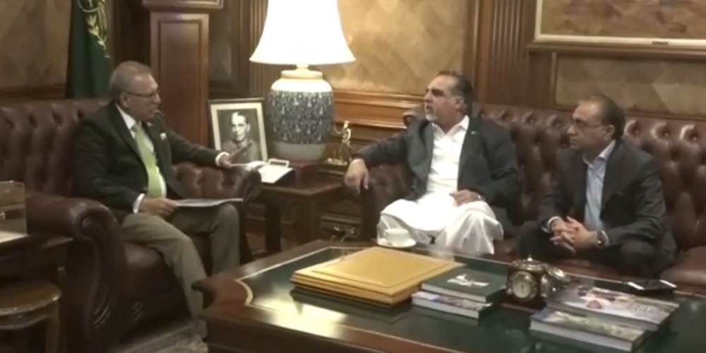 President: Federal Govt want to take along all Sindh stakeholders